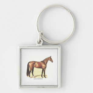 Thoroughbred Key Ring
