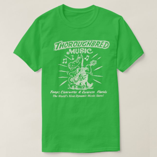 Thoroughbred Music TShirt (Design Front)