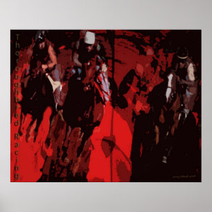 Thoroughbred Racing Poster