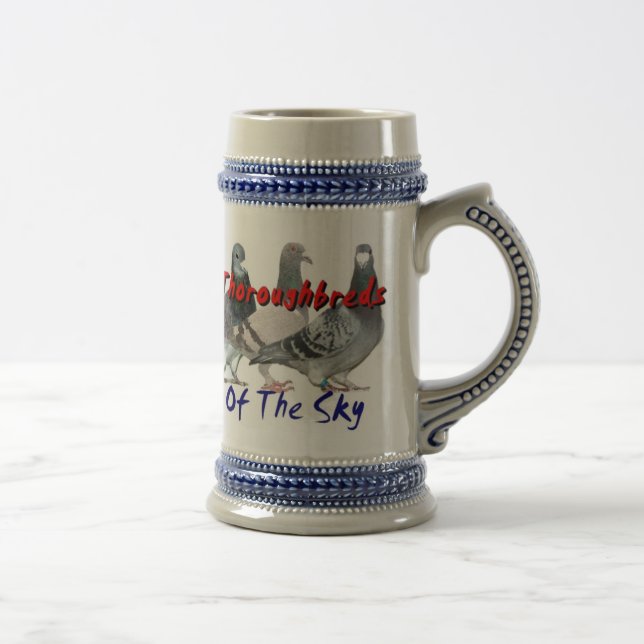 Thoroughbreds of the Sky Beer Stein (Right)