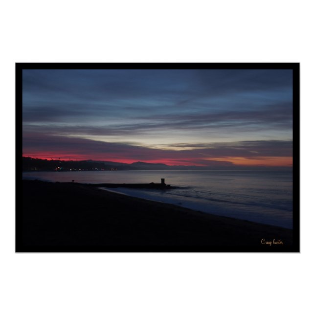 Thors hammer at dawn poster (Front)
