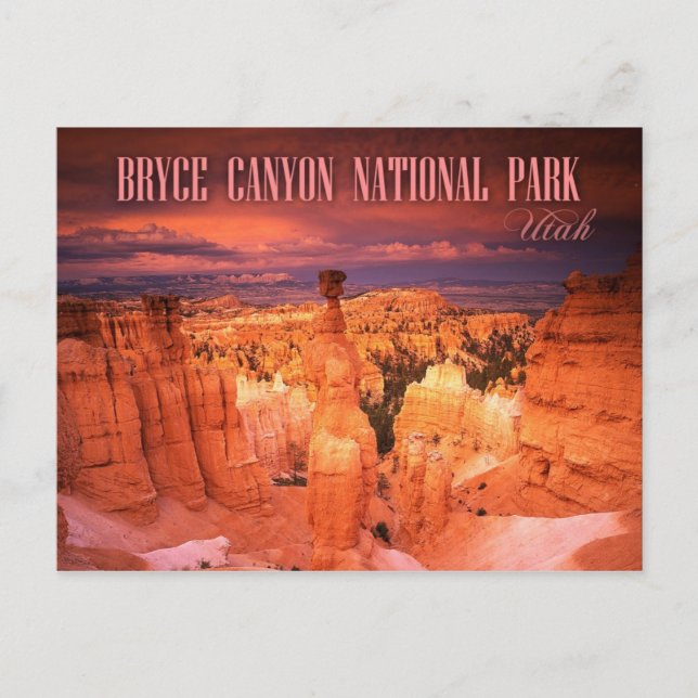 Thor's Hammer, Bryce Canyon National Park, UT Postcard (Front)