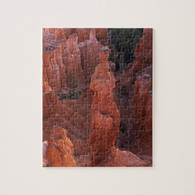 Thor's Hammer hoodoo on Navajo Trail Jigsaw Puzzle (Vertical)