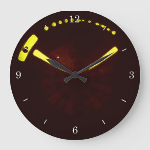 Thors Hammer Wall Clock