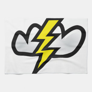 Thor's Thunder Tea Towel