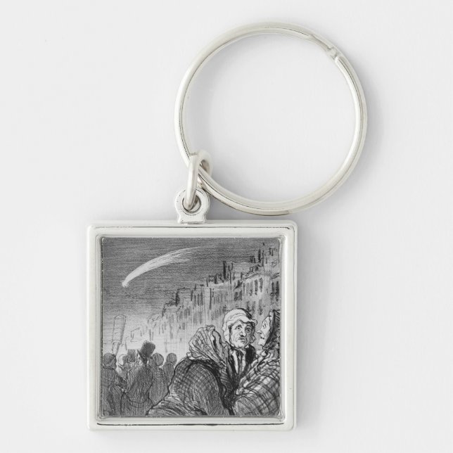 Those comets they always predict great key ring (Front)
