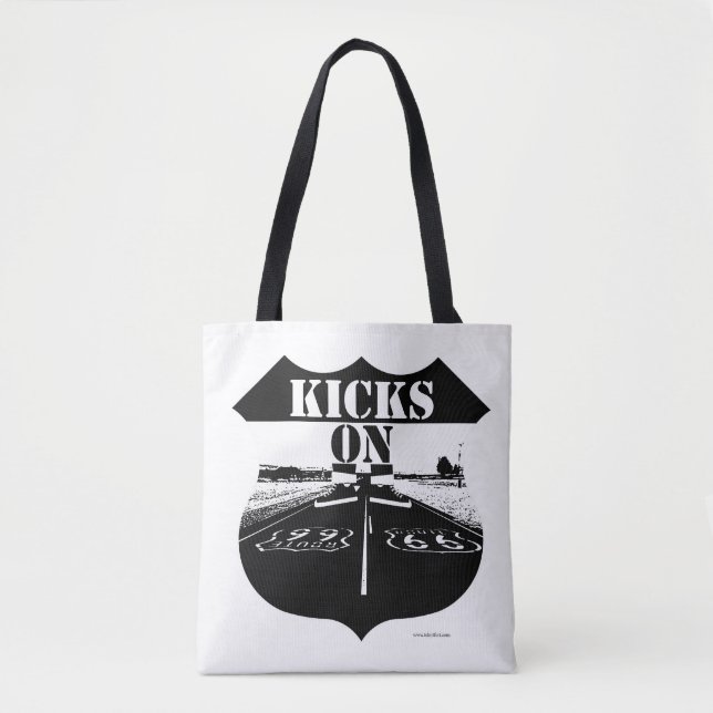 Those Kicks on 66 Tote Bag (Front)