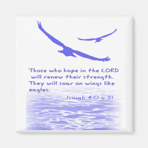 Those who hope in the LORD ... Magnet