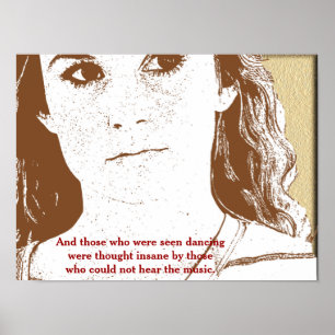 Those who were seen - poster art