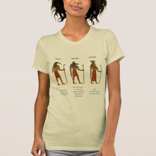 Thoth, Anubis & Hathor - Ancient Egyptian Deity T-Shirt