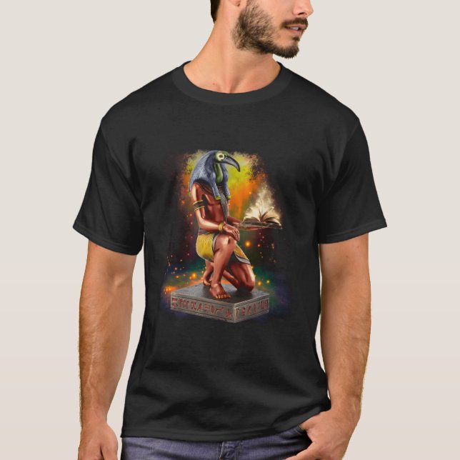 Thoth The Egyptian God Of Knowledge T-Shirt (Front)