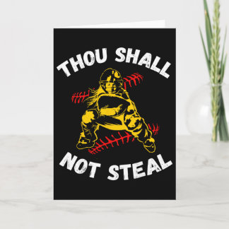 Thou Shall Not Steal Softll Or Sell T Shirt  Card