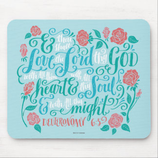 Thou Shalt Love the Lord thy God Mouse Pad