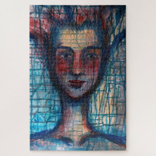 Thought Goddess Jigsaw Puzzle