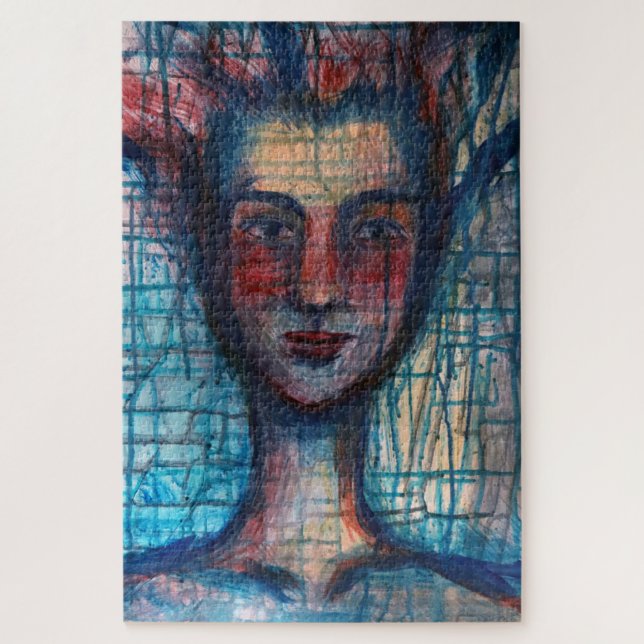 Thought Goddess                                    Jigsaw Puzzle (Vertical)