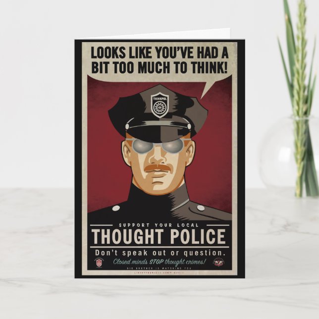Thought Police Card (Front)