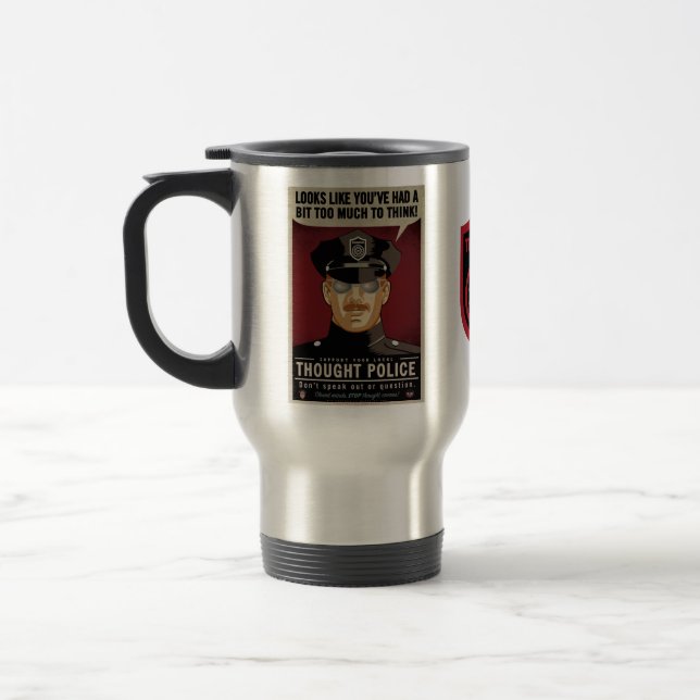Thought Police Mug (Left)