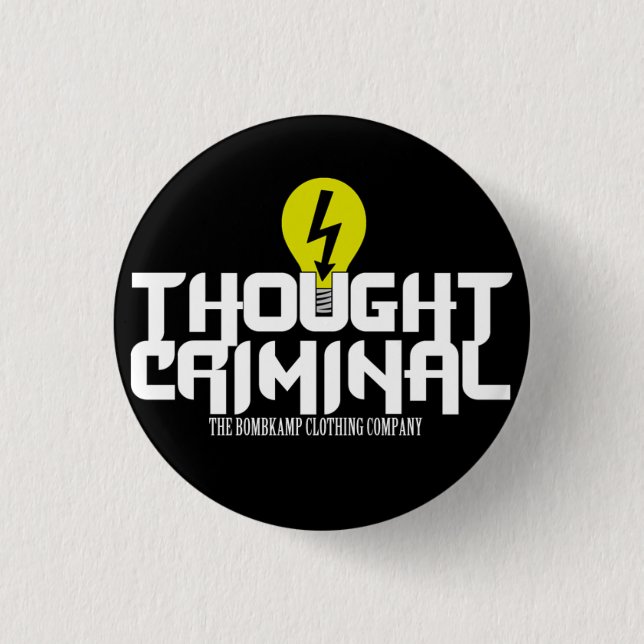 ThoughtCriminal Button (Front)
