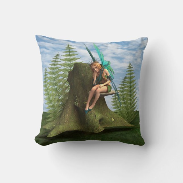 Thoughtful Fairy Cushion (Front)