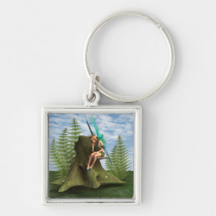 Thoughtful Fairy Key Ring