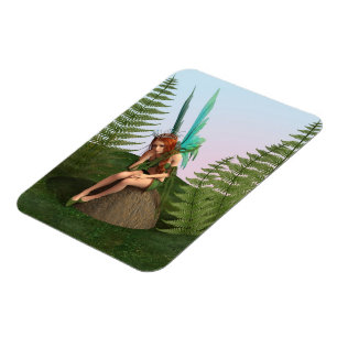 Thoughtful Fairy Magnet