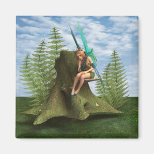 Thoughtful Fairy Magnet