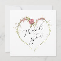 Thoughtful Floral Heart Calligraphy Script