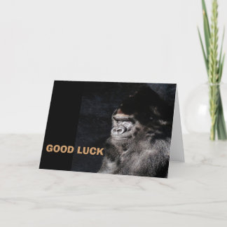 Thoughtful  Gorilla Card