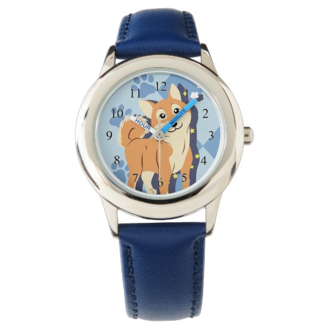 Thoughtful Shiba Inu Watch (Front)