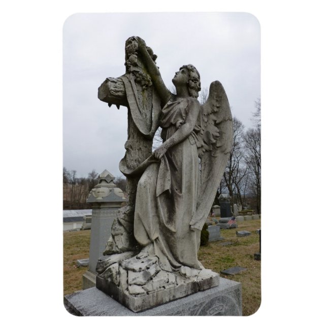 Thoughtfull Angel Premium Magnet (Vertical)