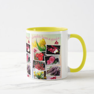 thoughts from a garden... mug