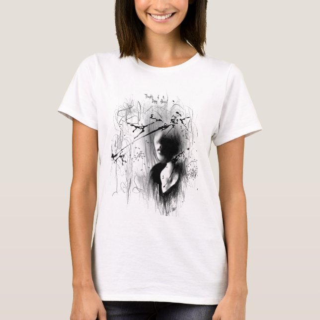 Thoughts of a Dying Atheist T-Shirt (Front)