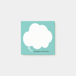 Thoughts of the Day Simple Silly Lonely  Post-it Notes