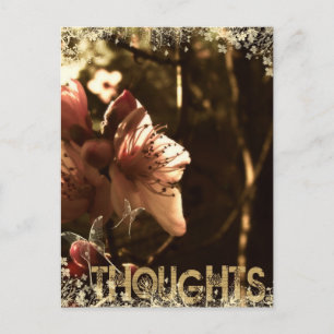 Thoughts Postcard