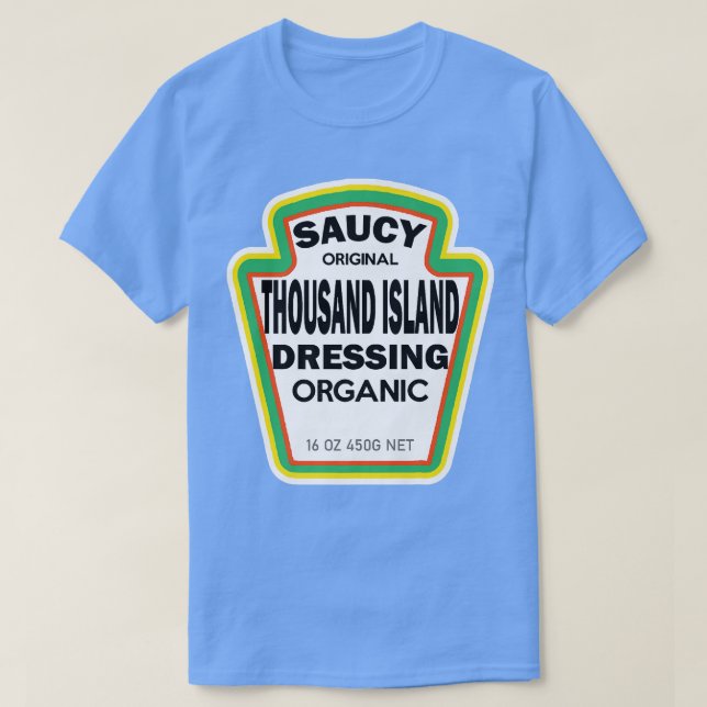 Thousand Island Dressing Salad Easy Halloween Cost T-Shirt (Design Front)