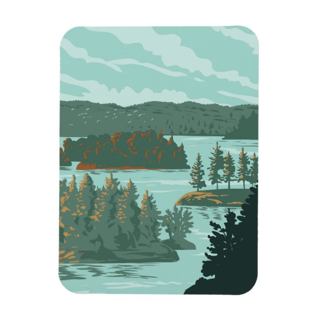 Thousand Islands National Park Magnet (Vertical)