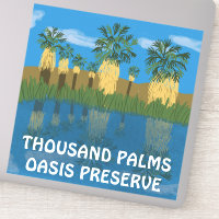 Thousand Palms Oasis Preserve Desert California