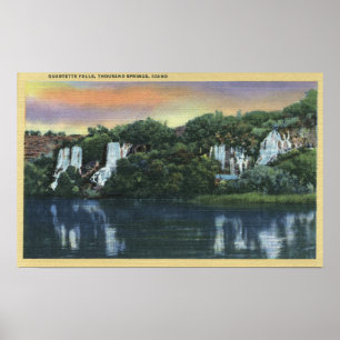 Thousand Springs, IDQuartette Falls View Poster
