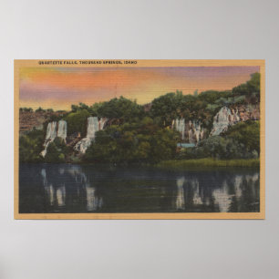Thousand Springs, IDView of Quartette Falls Poster