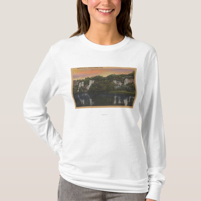 Thousand Springs, IDView of Quartette Falls T-Shirt (Front)