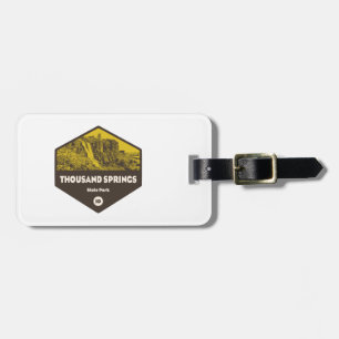 Thousand Springs State Park Idaho Luggage Tag