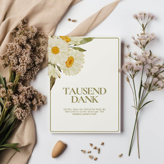 Thousand Thanks Map Holiday Card