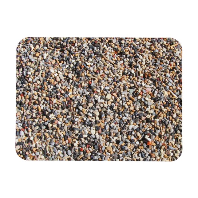 Thousands of Ant Hill Rocks Magnified Magnet (Horizontal)