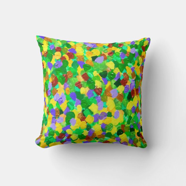 THP - 069 -Tropical Confetti Cushion (Front)
