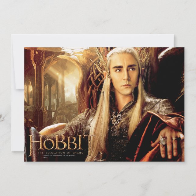 Thranduil Movie Poster Invitation (Front)