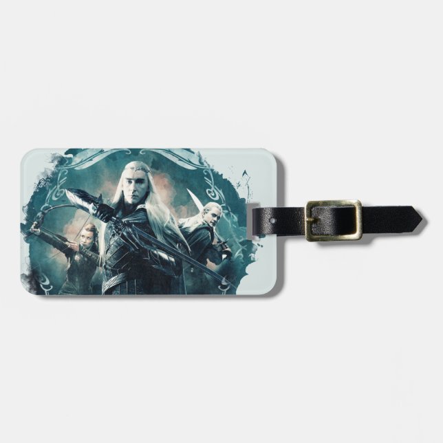 Thranduil, TAURIEL™, & LEGOLAS GREENLEAF™ Graphic Luggage Tag (Front Horizontal)
