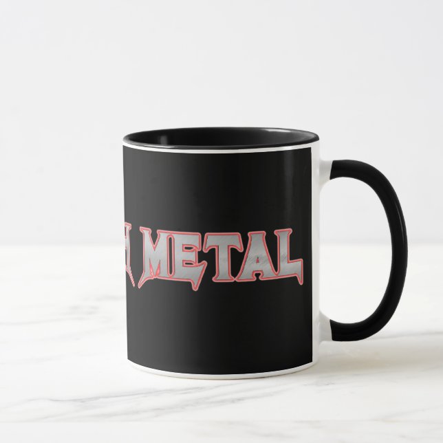 Thrash Metal "Mug" Mug (Right)