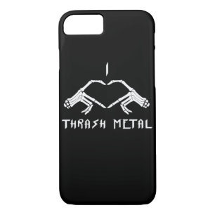 Thrash Skeleton Hands Heart Classic Case-Mate iPhone Case