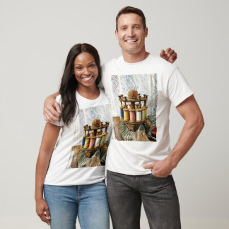 Thread Carousel By Lace Curtains T-Shirt