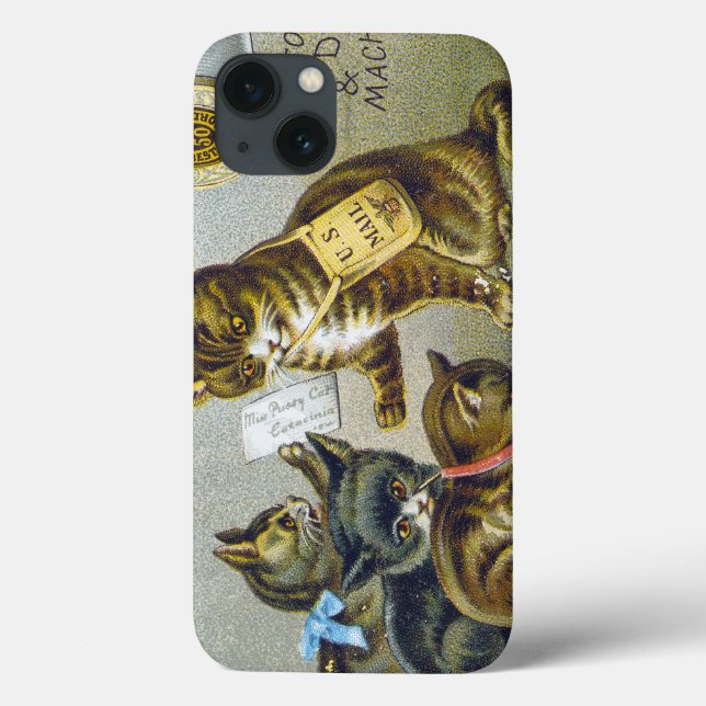 Thread Trade Card, 1880 Case-Mate iPhone Case (Back)